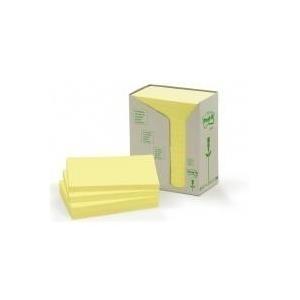 Post-it foglietti adesivi Recycl.Notes giallo 76x127 cm giallo