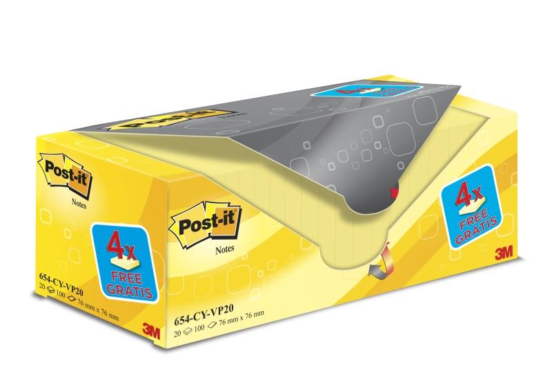 VALUE PACK 20 POST IT...
