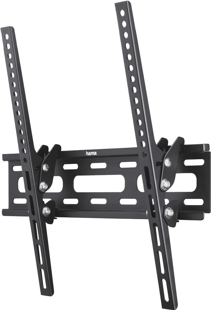 Hama 00108716 Supporto TV a parete 127 cm 50 Nero (Hama TILT TV Wall Bracket Up to 65 TVs 30kg Max Tilt 5 / 15 VESA up to 400 x
