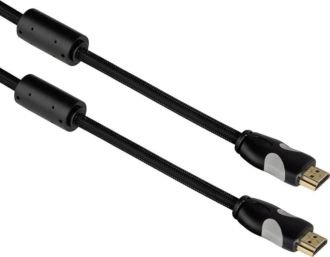 HAMA 132108 Cavo HDMI ad alta velocità maschio-maschio placcato in oro 50 m (132108)