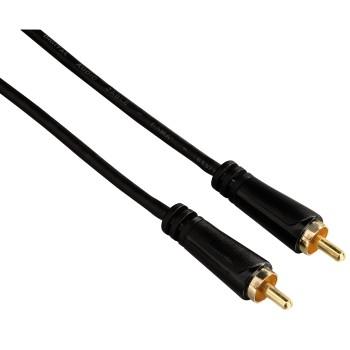 Hama 00122266 cavo audio 15 m RCA Nero