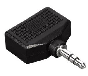 Hama 3.5mm - 2 x 3.5mm M/F Nero