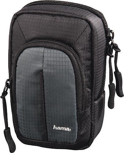 Hama Fancy Urban 80M Compact Camera Case Belt Loop Neck Strap Grey/Black 7.5 x 4.5 x 12.5 Compartment