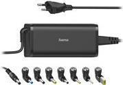 Hama 00200003 Caricabatterie per dispositivi mobili Computer portatile Nero AC Interno (Hama Universal 90W EU Travel Notebook P