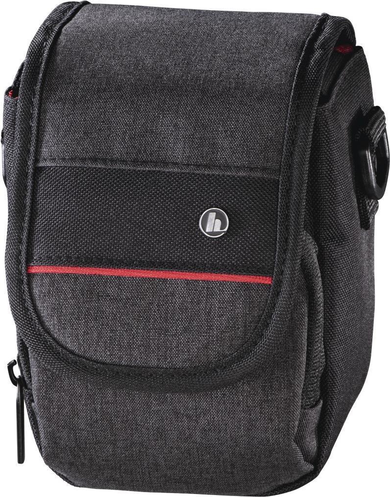 Hama Valletta Custodia compatta Nero (Hama Valletta 90 Compact Camera Case Belt Loop Shoulder Strap Black 9 x 8 x 13 cm Compart