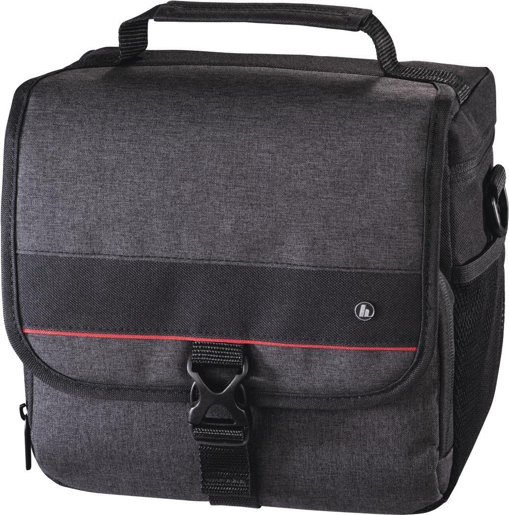 Hama Borsa per fotocamera Valletta 140 22x115x205 cm Nero (Hama Valletta 140 Camera Bag Belt Loop Shoulder Strap Removable Divi