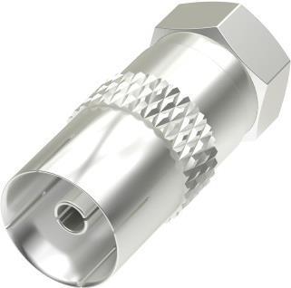 Hama Satellite Receiver Adapter F-Plug to Coax Female