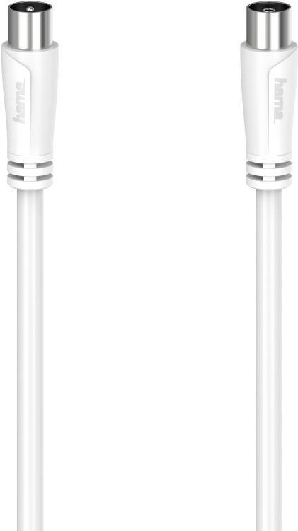 Hama 00205050 cavo coassiale 15 m coassiale bianco (00205050)