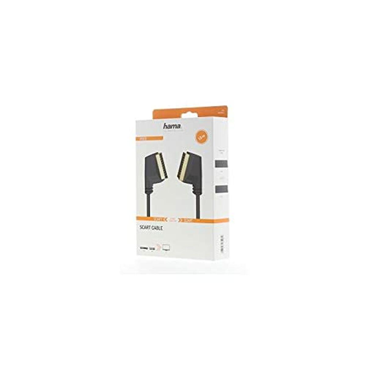 Cavo SCART Hama 00205082 Nero 15 m