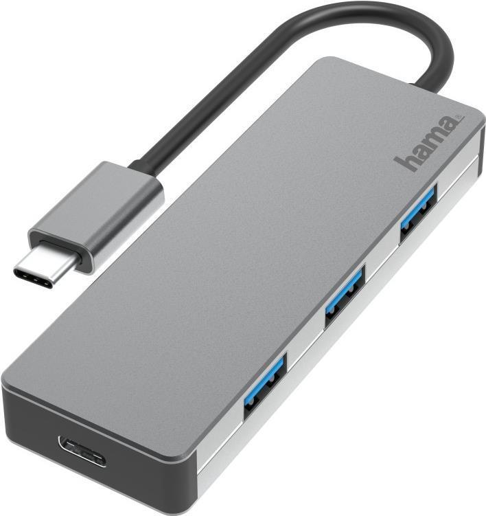 Hama USB-C-Hub 4 Ports, USB 3.2 Gen2,
