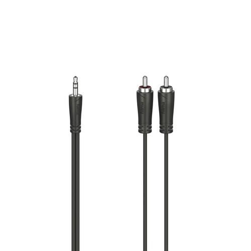 Hama Cavo 2 RCA M/Jack 3.5 mm M 15 metri nero