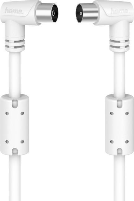 Hama 90 Antenna Cable Coax Male to Coax Female 90dB 10 Metre