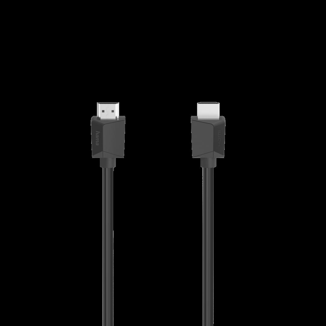 Hama 00200701 cavo HDMI 075 m HDMI tipo A Standard Nero (Hama High Speed HDMI Cable Ultra-HD 4K Ethernet 0.75 Metre)