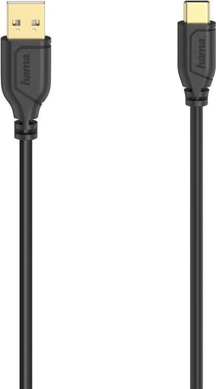 Hama 00200634 Cavo USB 075 m USB 2.0 USB A USB C nero (00200634)
