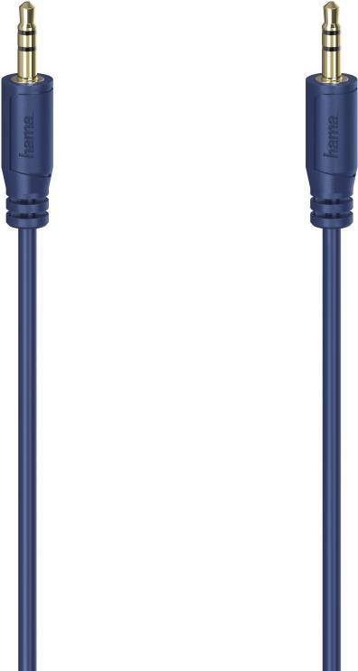 Hama Flexi-Slim lydkabel 0,75 m 3.5mm