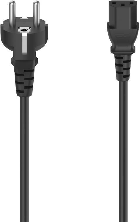 Hama 00200738 el-ledning Sort 2,5 m St