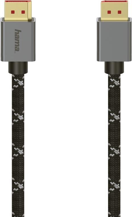 Hama Prime Line - Cavo DisplayPort - DisplayPort (S) su DisplayPort (S) 1,4 - 2 M - Supporta 8k UHD (7680 x 4320) - Black