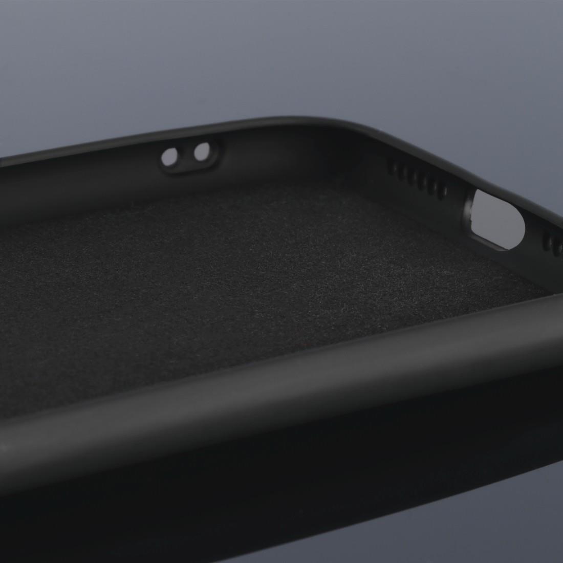 Hama Essential Line "Finest Feel" - Coperchio posteriore per telefono cellulare - Poliuretano termoplastico (TPU) - Black - per