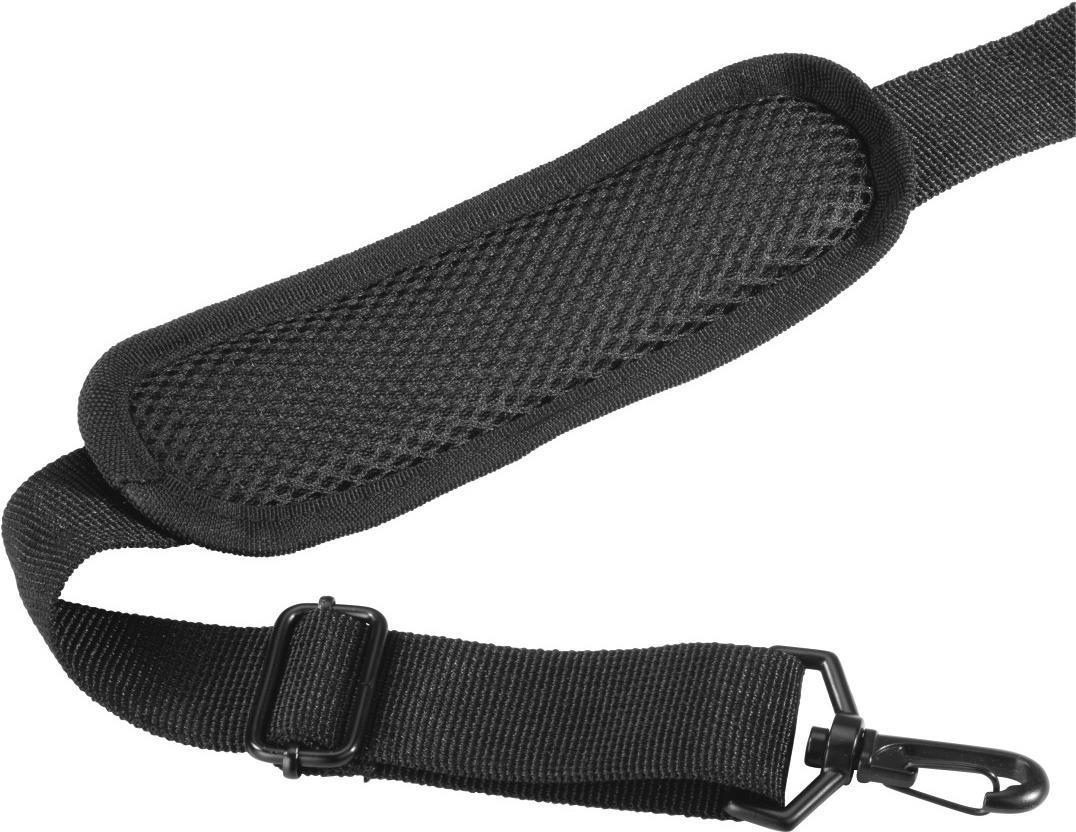 Hama Terra Custodia compatta Grigio (Hama Terra 130 Camera Bag Shoulder Strap Trolley Strap Removable Divider Grey 20 x 10.5 x