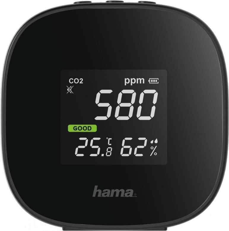 Dispositivo di misurazione della CO2 Hama sicuro