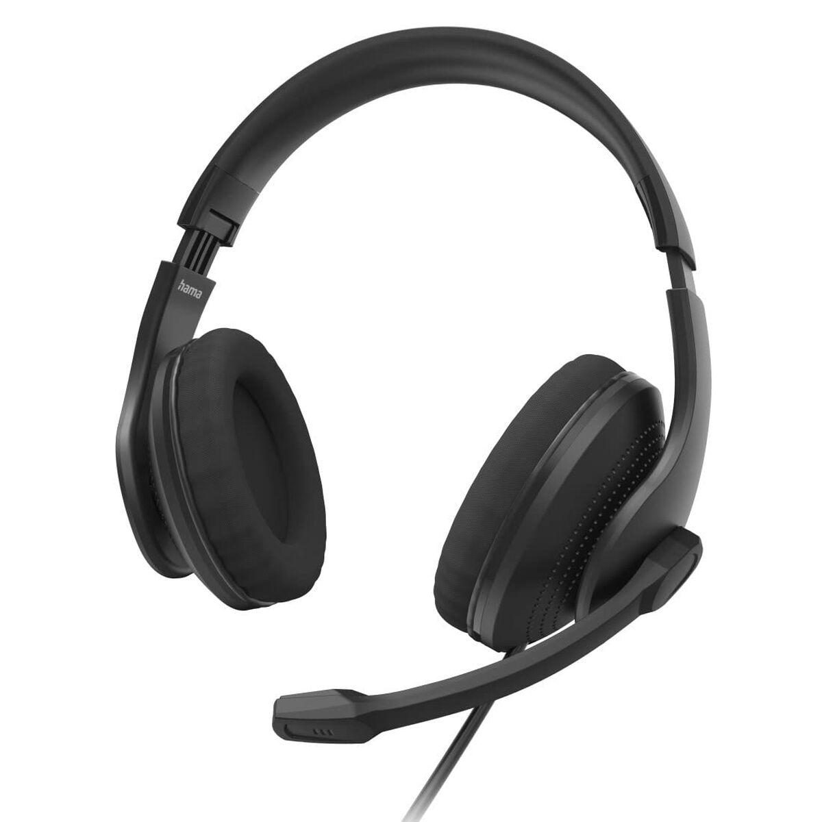 139935 - Hama HS-USB300 V2 PC Office Headset Stereo Black