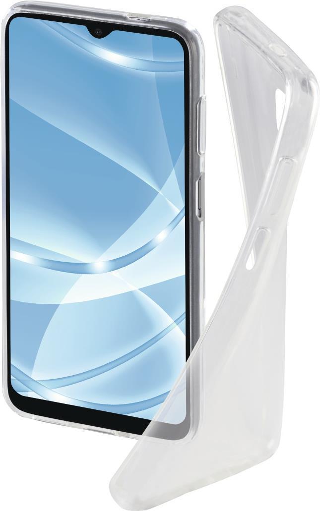 Hama Essential Line "Crystal Clear" - Coperchio posteriore per telefono cellulare - Poliuretano termoplastico (TPU) - trasparen