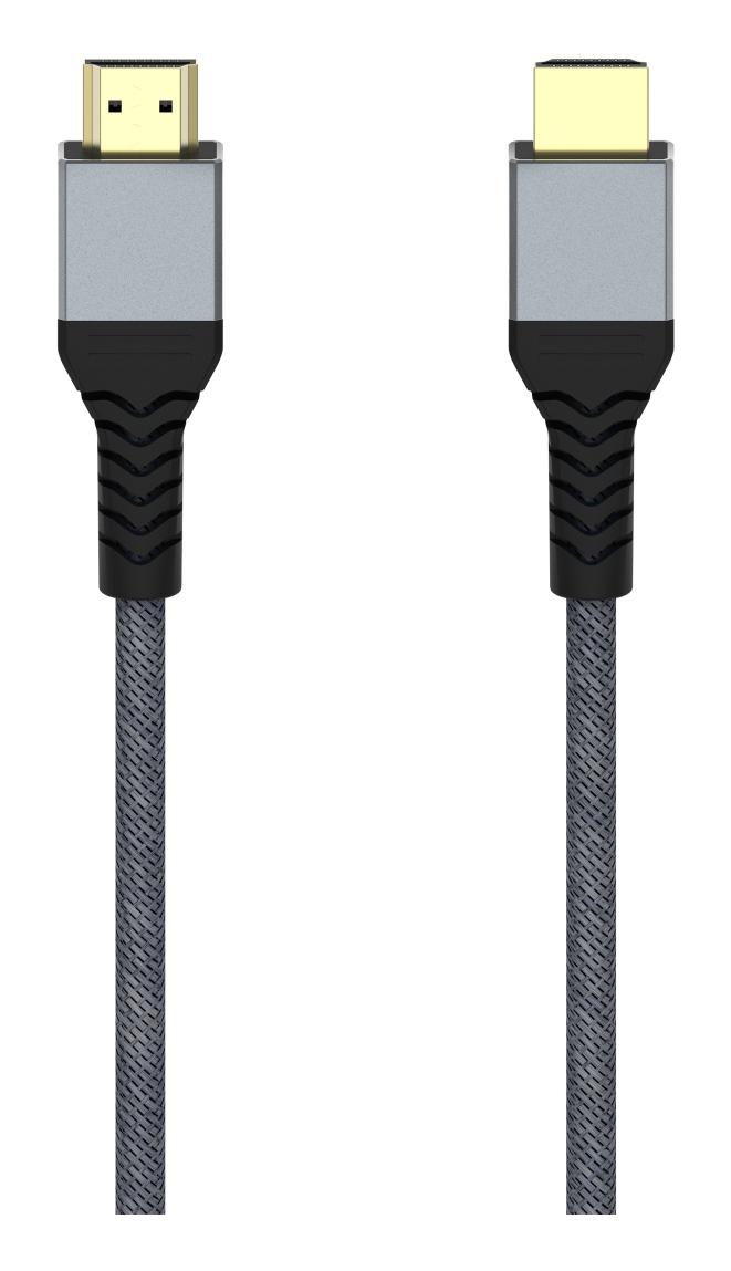 Hama 00305150 cavo HDMI 2 m HDMI tipo A (Standard) Nero, Grigio
