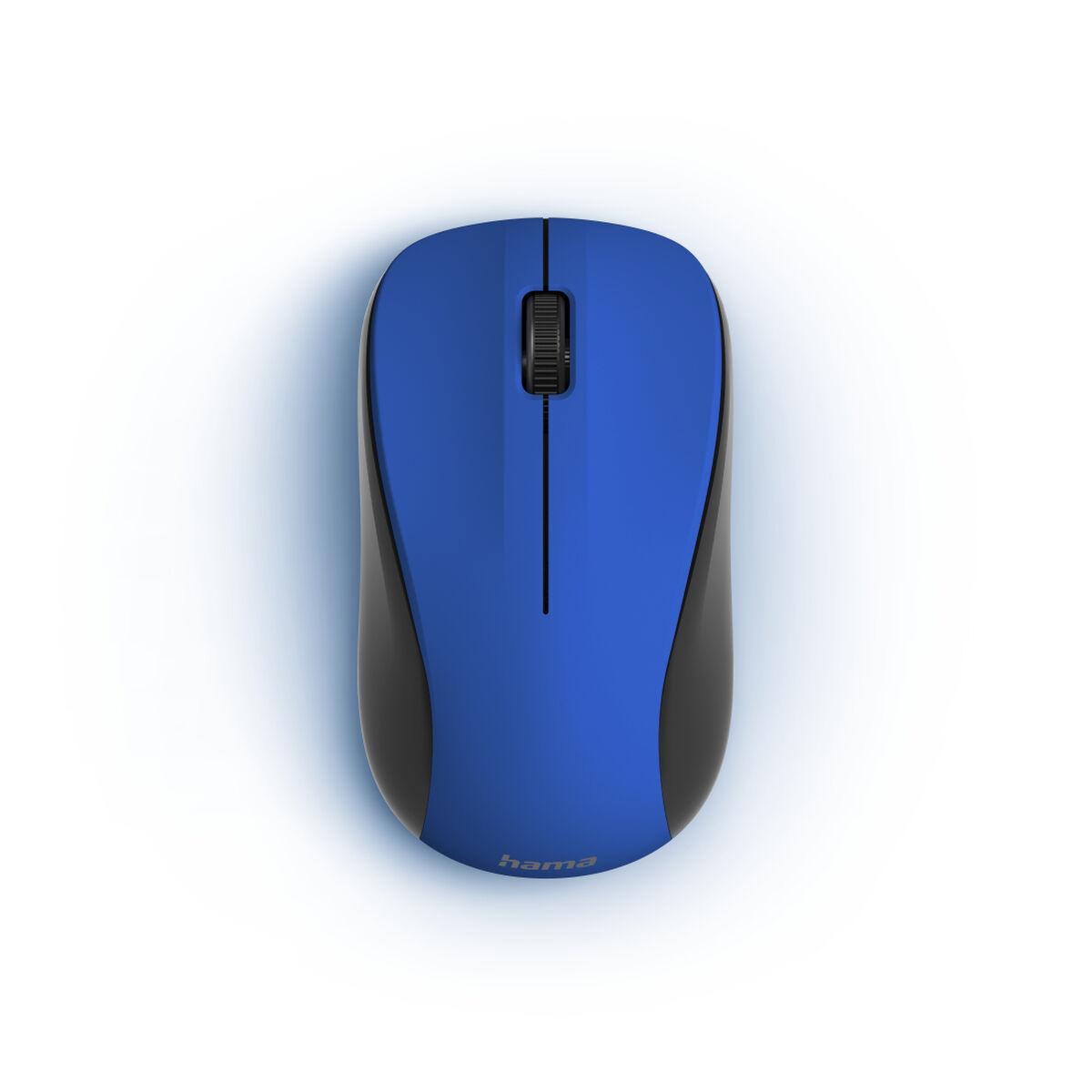 Hama MW-300 V2 mouse Ambidestro RF Wireless Ottico 1200 DPI (Hama MW-300 V2 Wireless Optical Mouse 3 Buttons USB Nano Receiver