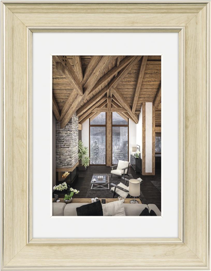 Hama Rustic - Glass - Polytirene (PS) - Naturalmente - Frame singola - Wall - 20 x 28 cm - Stile di campagna (00193069)