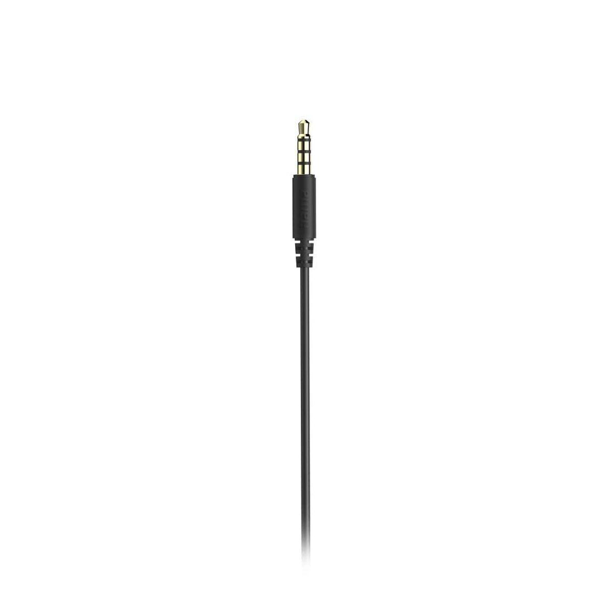Hama Kooky Auricolare Cablato In-ear Musica e Chiamate Nero, Grigio (Hama Kooky In-Ear Earset, 3.5mm Jack, Inline Microphone, A