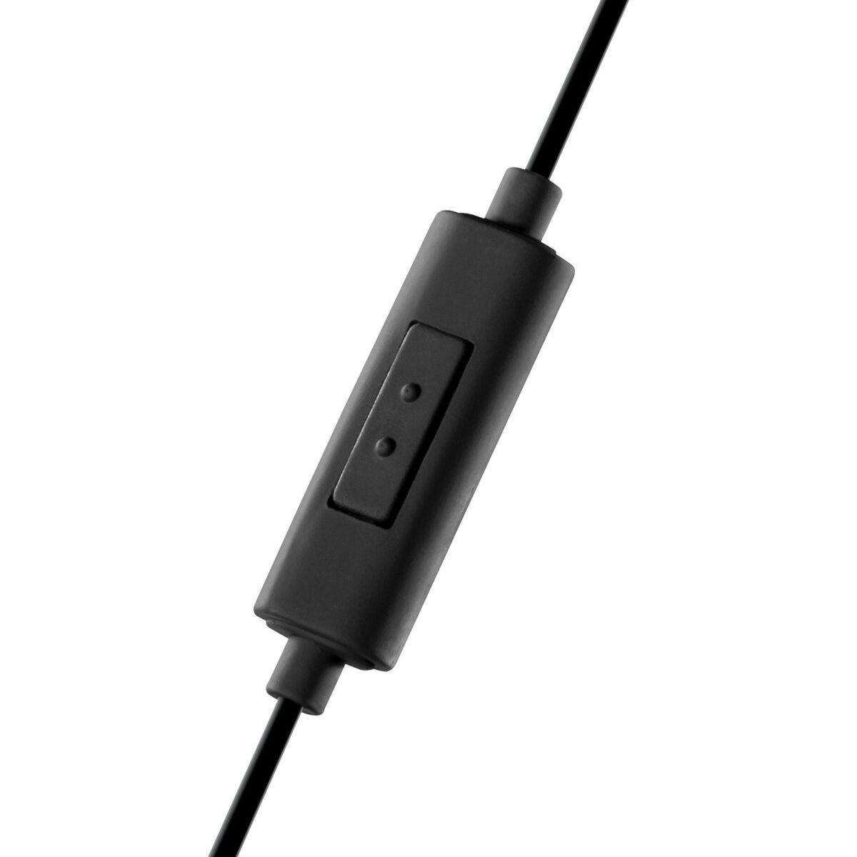Hama Kooky Auricolare Cablato In-ear Musica e Chiamate Nero, Grigio (Hama Kooky In-Ear Earset, 3.5mm Jack, Inline Microphone, A
