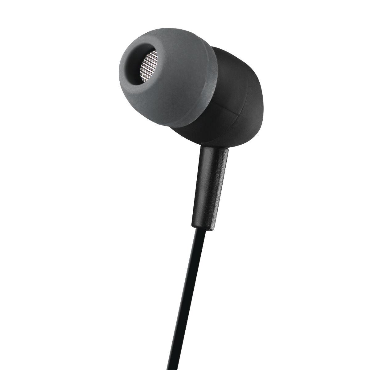 Hama Kooky Auricolare Cablato In-ear Musica e Chiamate Nero, Grigio (Hama Kooky In-Ear Earset, 3.5mm Jack, Inline Microphone, A