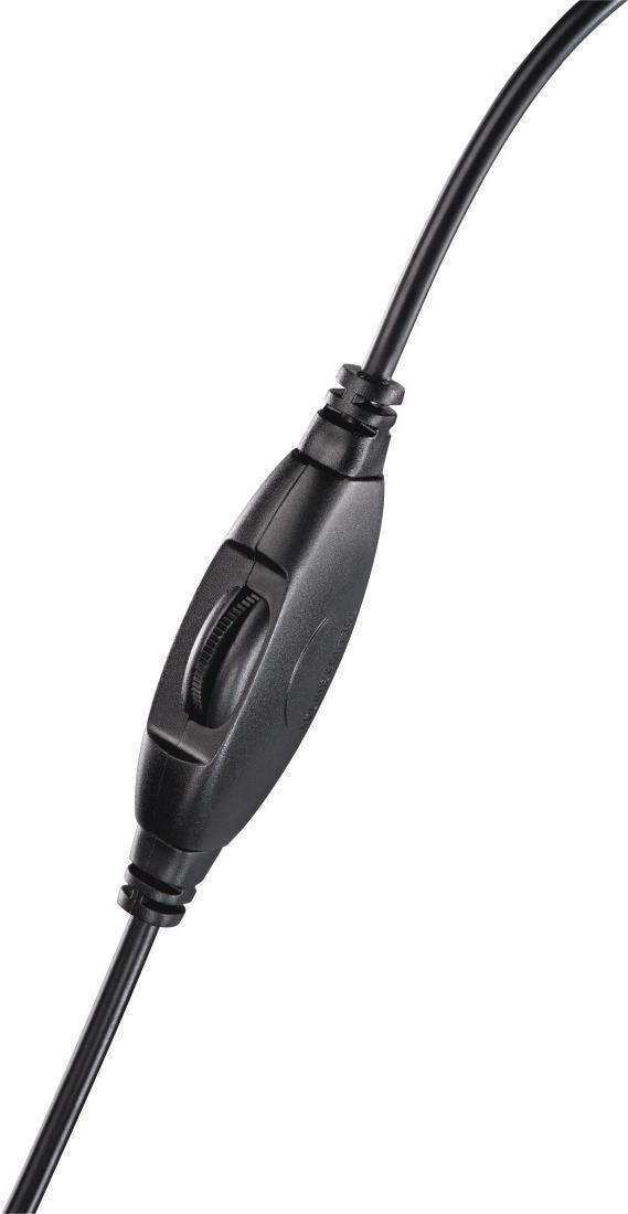 Hama ShellTV Cuffie Cablato A Padiglione TV Nero (Hama ShellTV Headphones 3.5 mm Jack 6.35mm Adapter 40mm Drivers 6m Cable Padd