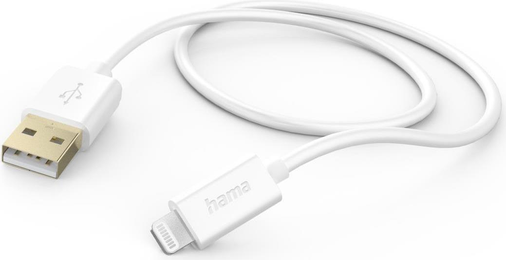 Hama 00201581 cavo Lightning 15 m Bianco (Hama Charging/Data USB-A to Lightning Cable 480Mbps 1.5 Metre White)