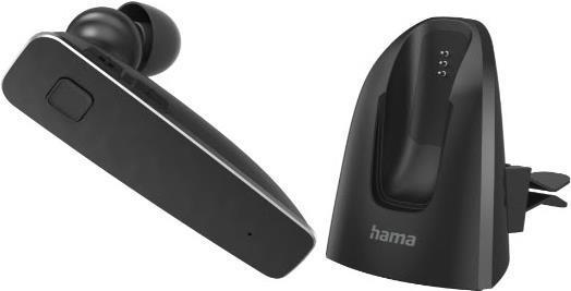 HAMA MYVOICE2100 Chiamate auricolari wireless headhole/Music Bluetooth di ricarica Black (00184110)