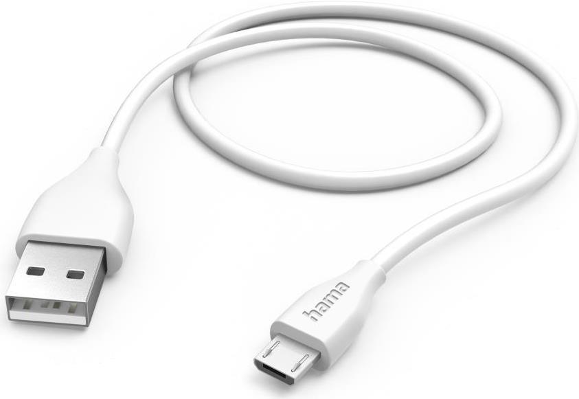 Hama 00125102 cavo USB USB 2.0 15 m USB A Micro-USB B Bianco