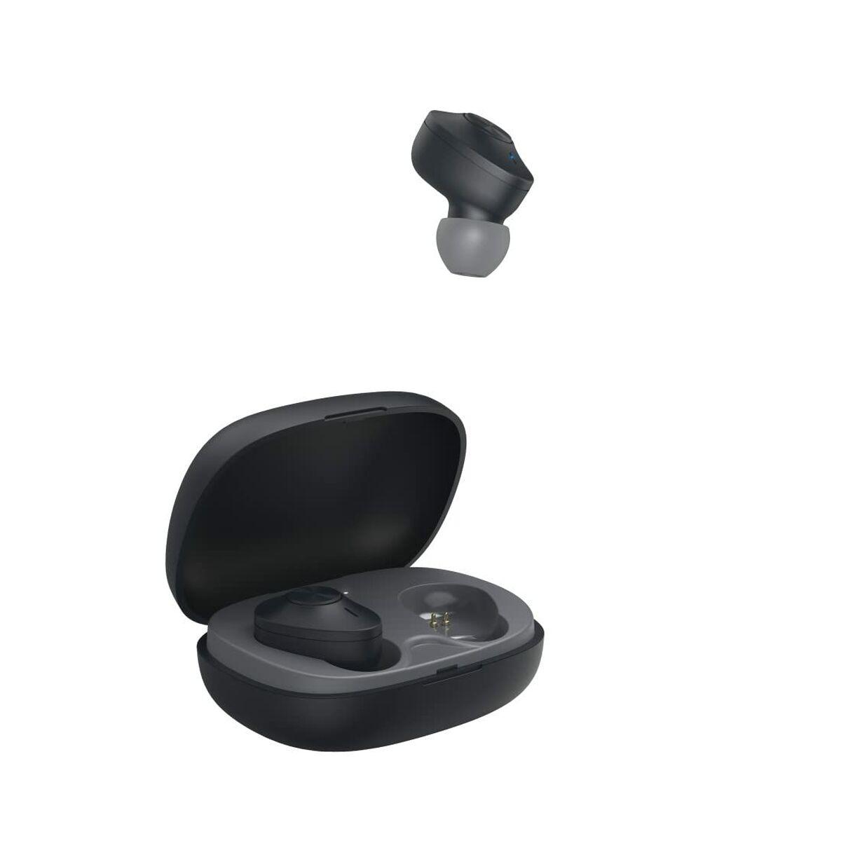 Hama Freedom Buddy Auricolare True Wireless Stereo [TWS] In-ear Musica e Chiamate Bluetooth Nero, Grigio (Hama [Freedom Buddy]