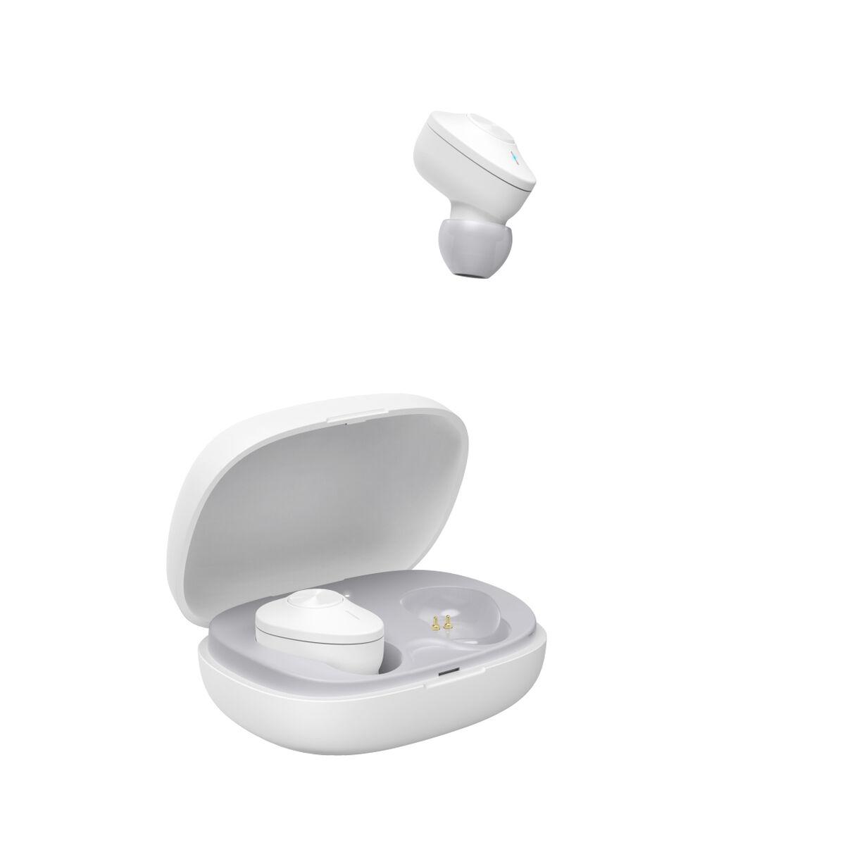 Hama Freedom Buddy Auricolare True Wireless Stereo TWS In-ear Musica e Chiamate Bluetooth Grigio chiaro Bianco (Hama Freedom Bu