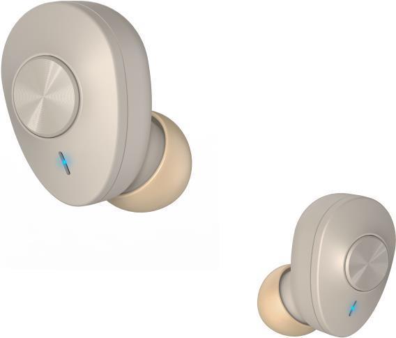 Hama Freedom Buddy Auricolare True Wireless Stereo TWS In-ear Musica e Chiamate Bluetooth Beige (Hama Freedom Buddy Bluetooth E