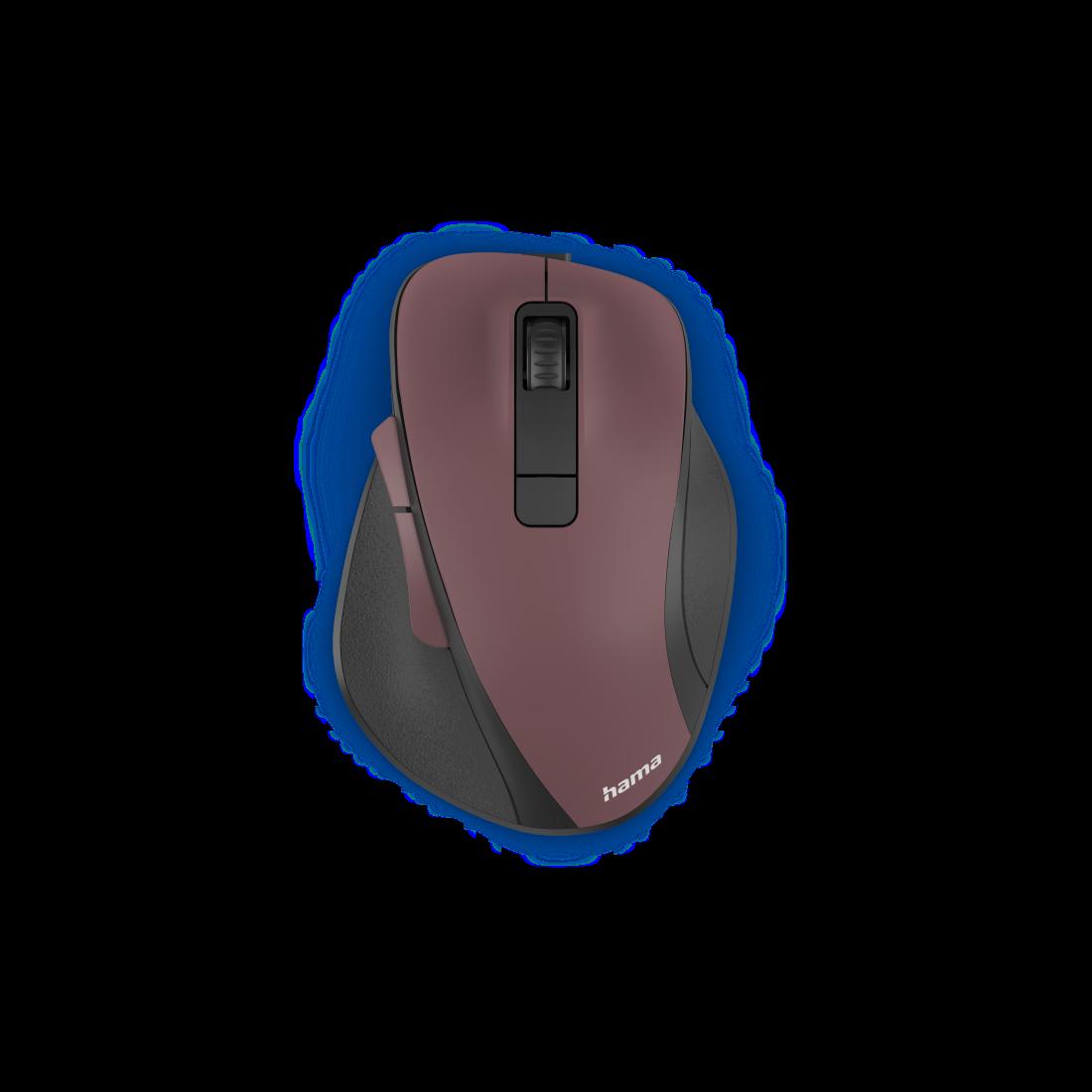 Mouse wireless ergonomico Hama MW-500 Bordeaux