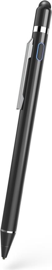 Hama Pro penna per PDA 16 g Nero (Hama Pro Tablet Stylus 1.5mm Ultra-Fine Tip High Precision Rubber Tip 18 Hours Battery)