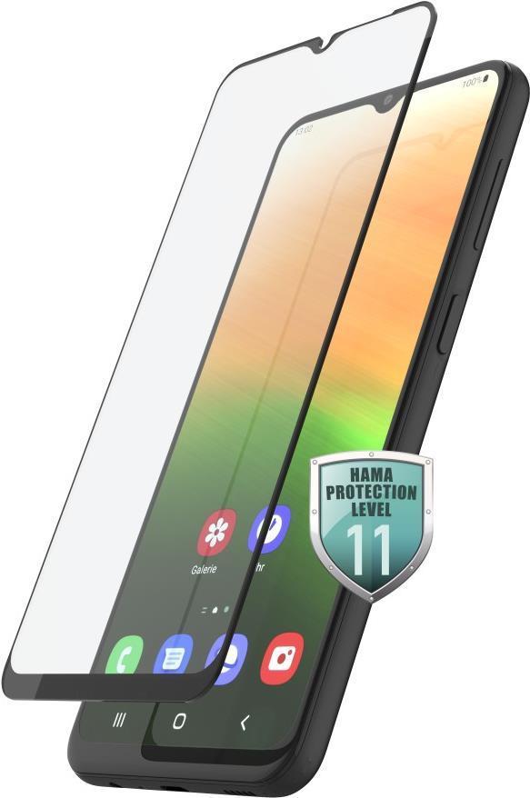 Hama - Protezione dello schermo per il telefono cellulare - Schermo intero - 3D - Glass - Colore telaio nero - per Samsung Gala