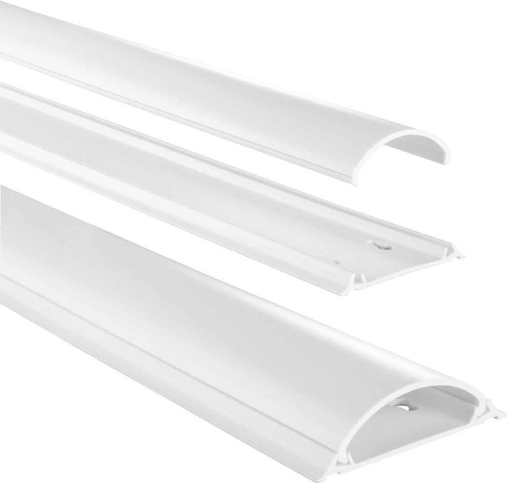 hama Kabelk.PVC semicircolare 1m w