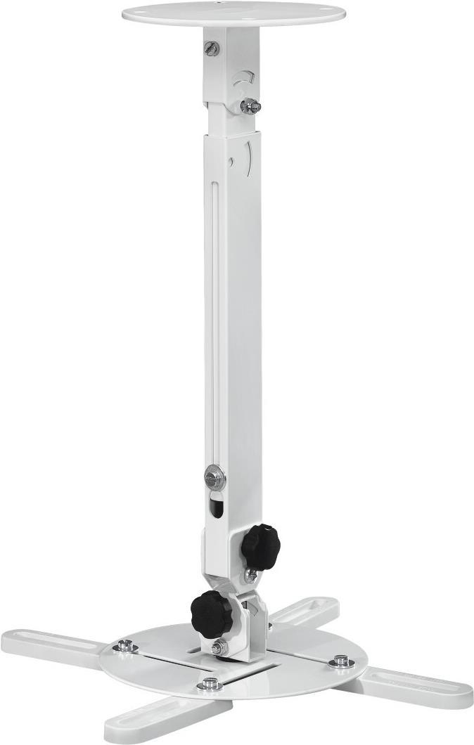 Hama 00220880 supporto per proiettore Muro/Soffitto Bianco