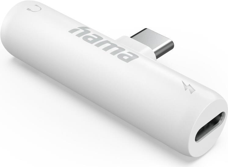 HAMA Adapter Audio USB-C White