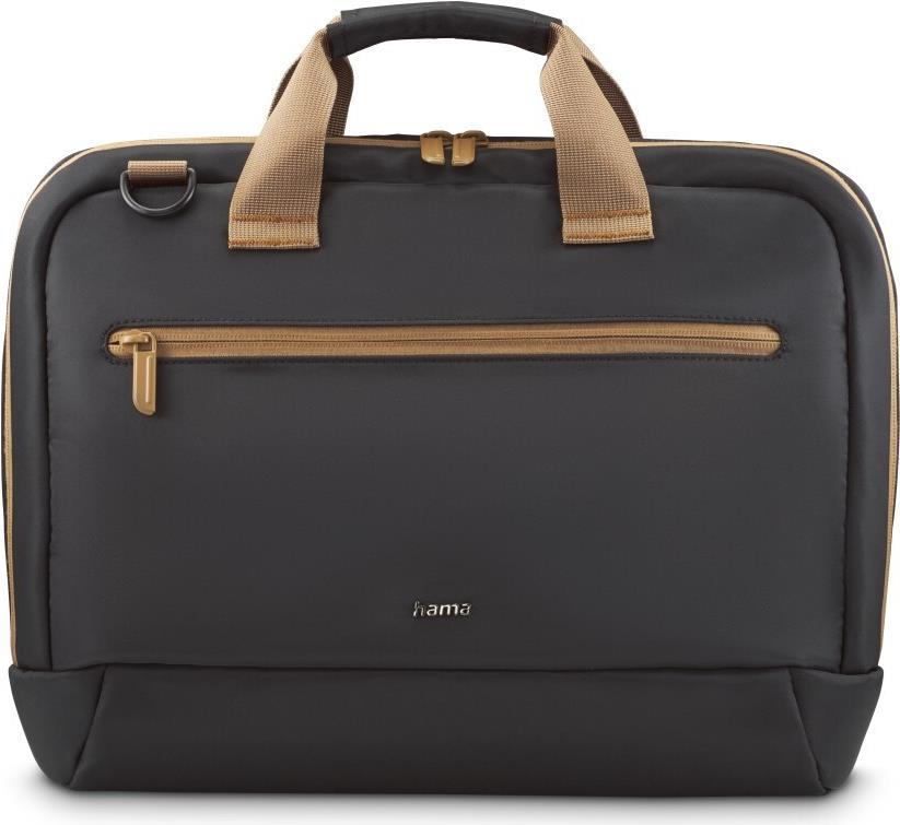 Hama 00222053 borsa per laptop 41,1 cm [16.2] Custodia trolley Beige, Nero (Hama Ultra Lightweight Laptop Bag, Up to 16.2, Padd