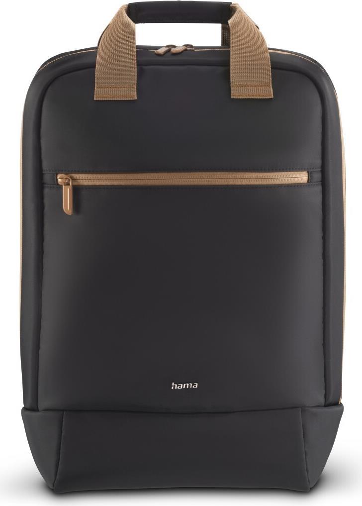 Hama Ultra Lightweight Laptop Backpack Up to 16.2 Padded Compartment Front Pocket Trolley Strap Water-Repellent Eco-Friendly Bl