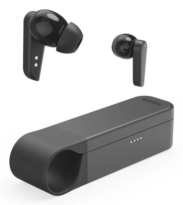 Hama Spirit Pocket II Auricolare True Wireless Stereo (TWS) In-ear Musica e Chiamate Bluetooth Nero
