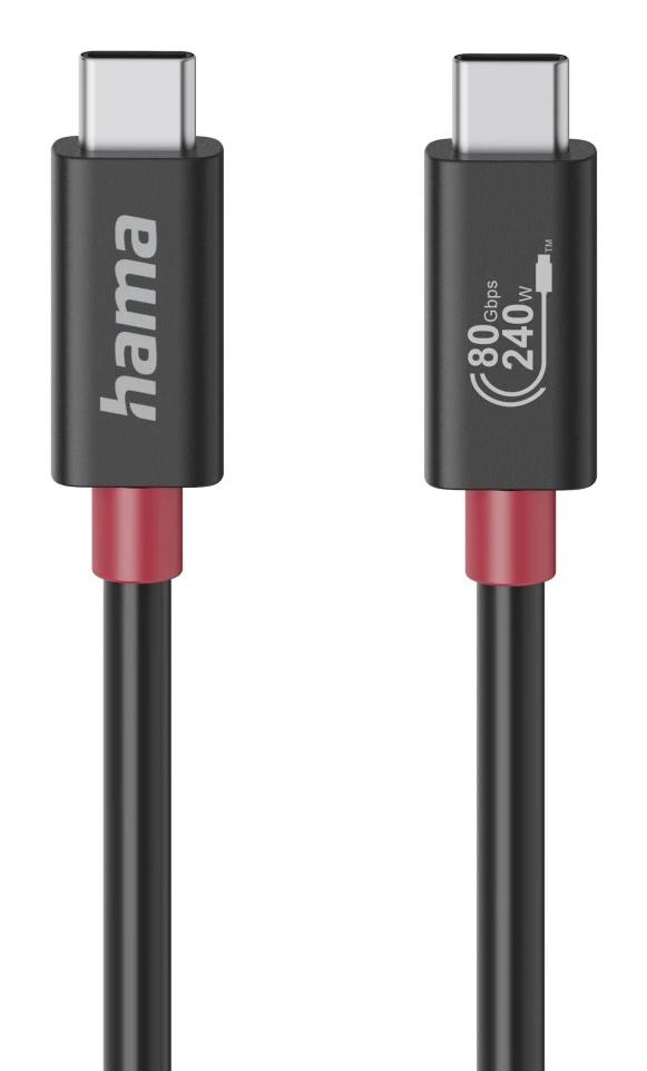 Hama 00200799 cavo USB USB4 Gen 4x2 1 m USB C Nero