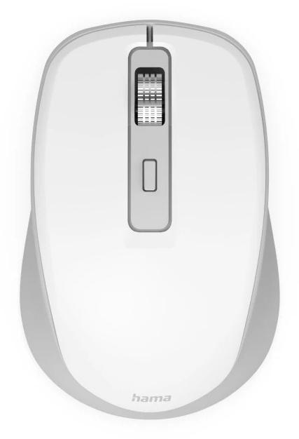 Hama WM-450 mouse Ufficio Mano destra RF senza fili + Bluetooth Ottico 1600 DPI
